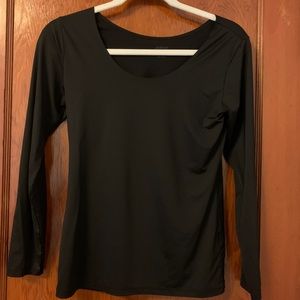Airism black long sleeve